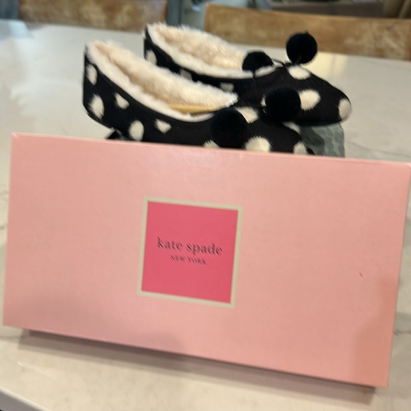 Kate Spade house slippers, ballet flats - Picture 3 of 4